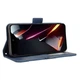 Чехол-книжка с кармашками Deexe Wallet Stand для ZTE Nubia Neo 2 - Blue - изображение 6