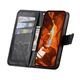 Чехол-книжка с рисунком UniCase Butterfly Pattern для Xiaomi Redmi 15C / Poco C85 - Black - изображение 2