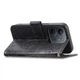 Чехол-книжка с рисунком UniCase Butterfly Pattern для Xiaomi Redmi 15C / Poco C85 - Black - изображение 3