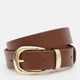 Ремінь жіночий з натуральної шкіри Laras 110g10genw147 110 см Light Brown (ROZ6501078518) - зображення 1