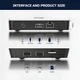 Приставка Android SMART TV BOX X96Q PRO 2/16 GB Smart TV Box в Android TV 10 Black (16084) - изображение 4