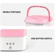 Пральна машина міні відро MA2000 White Pink (16317) - зображення 2