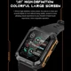 Смарт-годинник LEMFO C20 Pro силіконовий ремінець Black Orange (16354) - зображення 5