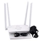 WI-FI роутер 4 антенны маршрутизатор PIX-LINK LV-WR08 White (16172) - изображение 7