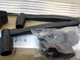 Напольная двойная телескопическая вешалка-стойка для одежды Double Bar Rack Hight Ajustable, мобильная складная вешалка на колесиках 160х130 см, Черная - изображение 10