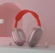 Беспроводные полноразмерные Bluetooth наушники Macaron P9 Max, стерео звучание, беспроводное подключение для телефона, компьютера, ноутбука, Red - изображение 9
