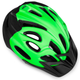 Kask rowerowy Spokey CHECKPOINT z daszkiem zielony (5902693282464) - obraz 4
