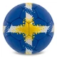 Мяч футбольный Челси Ballonstar Chelsea 0047-832 размер №5 Blue-Yellow - изображение 2