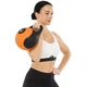 Гиря обрезиненная 9 кг тренировочная цельная Zelart 4757-9 вес 9кг Black-Orange - изображение 9