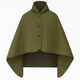 Кемпинговое одеяло с чехлом Army Olive 150×200 см KT7001001— с кнопками, позволяющими использовать как пончо - изображение 1