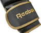 Боксерские перчатки Reebok Boxing Gloves черный, золотистый Чол 14 унций - изображение 2