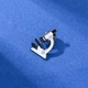 Брошь-значок унисекс BROCHE бижутерия Медицина Микроскоп белая BRGV113395 - изображение 4