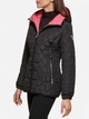 Куртка демисезонная с капюшоном женская Guess 872393474 S Черная (1159837742) - изображение 3