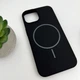 Захисний чохол-накладка Cosmic Silicone Case Magnetic для Apple iPhone 14 Black (SilMag14-18) - зображення 3