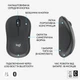 Мишка бездротова Logitech M240 Silent BT for Business 910-007182 Graphite - зображення 5