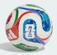 Мяч футбольный Adidas Trionda Mini World Cup 26 (размер 1) JD8034 яркий cувенирный мячик 15 см - изображение 3