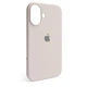 Чехол Fiji Silicone Case для Apple iPhone 16 бампер накладка Soft Touch с микрофиброй Lavende - изображение 1