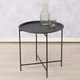 Stolik pomocniczy Boltze Rocko z metalu 46 cm Czarny (4066076501014) - obraz 2