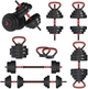 Гантели с функцией штанги 6 в 1 Fit-On 38 кг (2030-0038) + Перчатки для фитнеса Fit-On Glove L Red-Black в подарок! - изображение 2