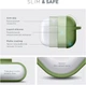 Чехол ArmorStandart Hang Case для Apple AirPods 3 Matcha Green (ARM60315) - изображение 3