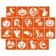 Набор для био-тату "Хэллоуин - хна" set-halloween-henna 18 трафаретов 5х5 см - изображение 2