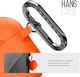 Чехол ArmorStandart Hang Case для Apple AirPods 4 Orange (ARM81288) - изображение 4