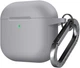 Чехол ArmorStandart Hang Case для Apple AirPods 4 Light Grey (ARM81284) - изображение 1