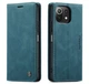 Чехол-книжка CaseMe из нубука для Xiaomi Mi 11 Lite Бирюзовый - изображение 8