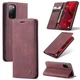 Чохол-книжка CaseMe із нубуку для Samsung Galaxy S20 FE Бордовий - зображення 4