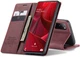 Чохол-книжка CaseMe із нубуку для Samsung Galaxy S20 FE Бордовий - зображення 6