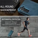 Чехол-книжка CaseMe из нубука для Samsung S22 Plus Бирюзовый - изображение 5
