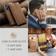 Чехол-книжка CaseMe из нубука для Xiaomi Redmi Note 12 Pro+ Plus 5G Светло-коричневый - изображение 6