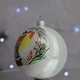Ялинкова іграшка новорічна куля Santa Shop Новорічний ліхтар Білий 10 см (4820001112795) - зображення 3