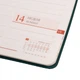 Щотижневик 10х15см Leo Planner датований 2024 Ambassador синій 128 стор - изображение 7