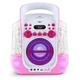 Караоке Система Auna Kara Liquida CD USB MP3 Рожевий Б/В - зображення 5
