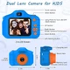 Детский фотоаппарат для девочек и мальчиков Fixget Kids Camera 1080P HD 32Гб SSD Синий - изображение 8