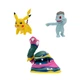 Набор игровых фигурок Pokemon W19 - Мачоп Пикачу Алола Мак 3 шт - изображение 3