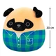 М'яка іграшка Squishmallows – Мопс Принц (30 см) (6900007501552) - изображение 2