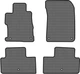 EVA коврики EVAtech в салон авто для ILX Acura 2012-2022 1 поколения Sedan USA Сота Серая Черный кант (AA42238PBC4TL6SGB) - изображение 1