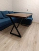 Стол loft деревянный 120*70 - изображение 2
