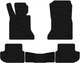 EVA коврики EVAtech в салон авто для 5 Series (F11) RWD Mechanical seats BMW 2010-2013 6 поколения Combi EU Капля Черная Черный кант (BM31056C5BW8KBB) - изображение 1