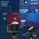 Світлодіодний (LED) вуличний прожектор 50Вт 220В з датчиком руху 6500К IP65, регулювання чутливості! - изображение 11