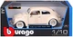 Автомодель Bburago Volkswagen Käfer Beetle 1955 1:18 Бежевая (18-12029 CM) - изображение 9