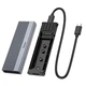 Внешний карман Hoco HB47 M.2 SSD Enclosure(USB3.1/6Gbps) Gray - изображение 3
