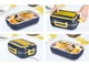 Ланч-бокс с подогревом 3 отделения 220W/12V нержавейка с приборами - изображение 7
