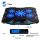 Подставка для ноутбука IceCoorel 10-15, 1125mm 1400 RPM + 470mm 2500 RPM, 2USB, 365x297x30mm, Blue (K5Bl) - изображение 5