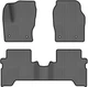 EVA коврики EVAtech в салон авто для Ford C-Max (C344) AT 2010-2019 2 поколения Minivan EU Черный кант (FD1967ZD3FC4RGB) - изображение 1