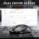 Игровая Мышка ATTACK SHARK R11 ULTRA Black КАРБОНОВЫЙ Корпус Беспроводная Трехрежимная 2.4G/Bluetooth/Кабель, 8000Hz, PAW3950MAX, 42000 DPI, 49 грамм Ультралегкая - изображение 14