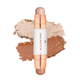 Хайлайтер і контур Bogenia Match Stick Highlighter & Contour (BG656) 002 Айворі Бронзовий - изображение 2