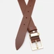 Ремінь жіночий з натуральної шкіри Laras 100g10genw122 100 см Light Brown (ROZ6501078493) - зображення 2